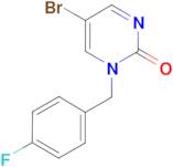 5-Bromo-1-(4-fluorobenzyl)pyrimidin-2(1H)-one
