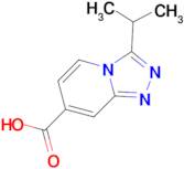 3-Isopropyl-[1,2,4]triazolo[4,3-a]pyridine-7-carboxylic acid