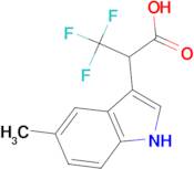 3,3,3-Trifluoro-2-(5-methyl-1H-indol-3-yl)propionic acid