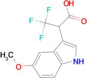 3,3,3-Trifluoro-2-(5-methoxy-1H-indol-3-yl)propionic acid