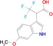 3,3,3-Trifluoro-2-(6-methoxy-1H-indol-3-yl)propionic acid