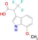 3,3,3-Trifluoro-2-(7-methoxy-1H-indol-3-yl)propionic acid