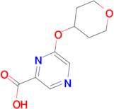 6-(Tetrahydro-2H-pyran-4-yloxy)pyrazine-2-carboxylic acid