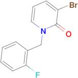 3-Bromo-1-(2-fluorobenzyl)pyridin-2(1H)-one