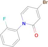 4-Bromo-1-(2-fluorophenyl)pyridin-2(1H)-one