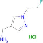 [1-(2-Fluoroethyl)-1H-pyrazol-4-yl]methylamine hydrochloride