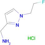 [1-(2-Fluoroethyl)-1H-pyrazol-3-yl]methylamine hydrochloride