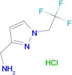 [1-(2,2,2-Trifluoroethyl)-1H-pyrazol-3-yl]methylamine hydrochloride