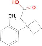 2-[1-(o-Tolyl)cyclobutyl]acetic acid