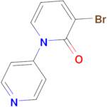 3-Bromo-2H-[1,4'-bipyridin]-2-one