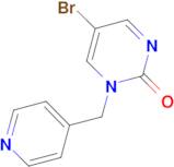 5-Bromo-1-(pyridin-4-ylmethyl)pyrimidin-2(1H)-one