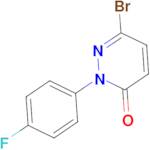 6-Bromo-2-(4-fluorophenyl)pyridazin-3(2H)-one