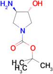 (3R,4R)-tert-Butyl 3-amino-4-hydroxypyrrolidine-1-carboxylate