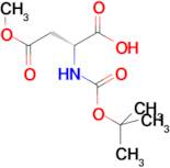 (R)-2-((tert-Butoxycarbonyl)amino)-4-methoxy-4-oxobutanoic acid