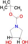 (3R,4S)-tert-Butyl 3,4-dihydroxypyrrolidine-1-carboxylate