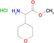 Methyl 2-amino-2-(tetrahydro-2H-pyran-4-yl)acetate hydrochloride