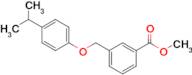 methyl 3-[(4-isopropylphenoxy)methyl]benzoate