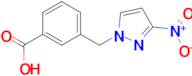 3-[(3-nitro-1H-pyrazol-1-yl)methyl]benzoic acid