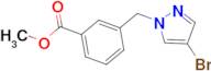 methyl 3-[(4-bromo-1H-pyrazol-1-yl)methyl]benzoate