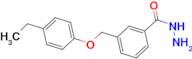 3-[(4-ethylphenoxy)methyl]benzohydrazide