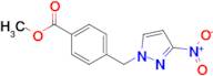 methyl 4-[(3-nitro-1H-pyrazol-1-yl)methyl]benzoate