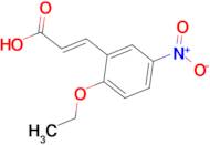 (2E)-3-(2-ethoxy-5-nitrophenyl)acrylic acid