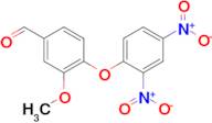 4-(2,4-dinitrophenoxy)-3-methoxybenzaldehyde