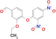 4-(2,4-dinitrophenoxy)-3-ethoxybenzaldehyde