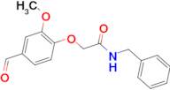 N-benzyl-2-(4-formyl-2-methoxyphenoxy)acetamide