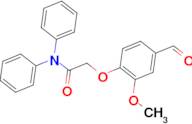 2-(4-Formyl-2-methoxyphenoxy)-N,N-diphenylacetamide