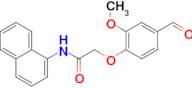 2-(4-Formyl-2-methoxyphenoxy)-N-(naphthalen-1-yl)acetamide