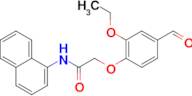 2-(2-ethoxy-4-formylphenoxy)-N-(1-naphthyl)acetamide