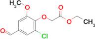 ethyl (2-chloro-4-formyl-6-methoxyphenoxy)acetate