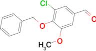 4-(benzyloxy)-3-chloro-5-methoxybenzaldehyde