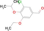 3-chloro-5-ethoxy-4-isopropoxybenzaldehyde