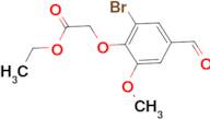 ethyl (2-bromo-4-formyl-6-methoxyphenoxy)acetate