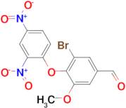 3-bromo-4-(2,4-dinitrophenoxy)-5-methoxybenzaldehyde