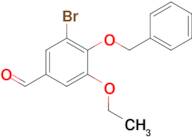 4-(benzyloxy)-3-bromo-5-ethoxybenzaldehyde