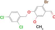 2-bromo-4-[(2,4-dichlorobenzyl)oxy]-5-methoxybenzaldehyde