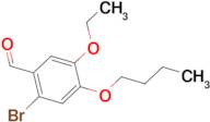 2-bromo-4-butoxy-5-ethoxybenzaldehyde