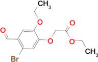 ethyl (5-bromo-2-ethoxy-4-formylphenoxy)acetate