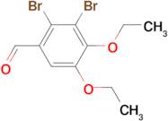 2,3-dibromo-4,5-diethoxybenzaldehyde