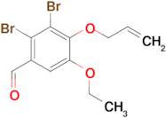 4-(allyloxy)-2,3-dibromo-5-ethoxybenzaldehyde