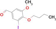 4-butoxy-3-iodo-5-methoxybenzaldehyde