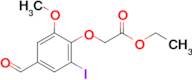 ethyl (4-formyl-2-iodo-6-methoxyphenoxy)acetate