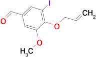 4-(allyloxy)-3-iodo-5-methoxybenzaldehyde