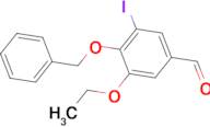 4-(benzyloxy)-3-ethoxy-5-iodobenzaldehyde