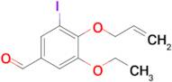 4-(allyloxy)-3-ethoxy-5-iodobenzaldehyde