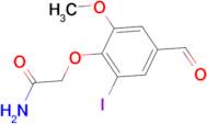 2-(4-formyl-2-iodo-6-methoxyphenoxy)acetamide