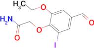 2-(2-ethoxy-4-formyl-6-iodophenoxy)acetamide